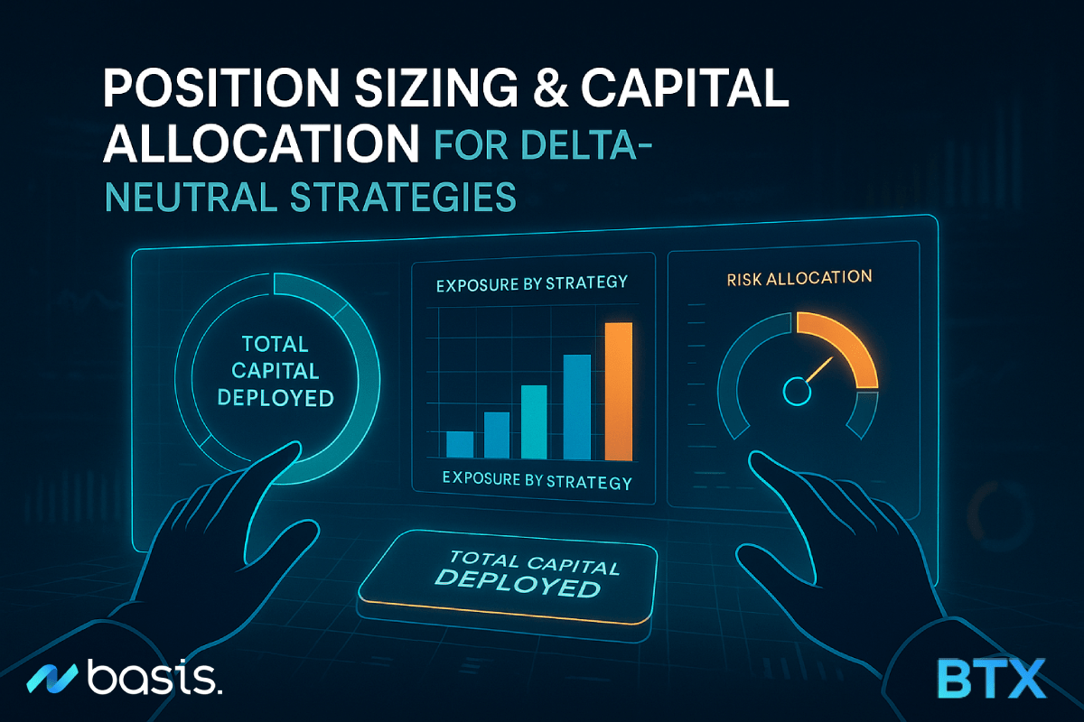 Position Sizing & Capital Allocation for Delta-Neutral Strategies